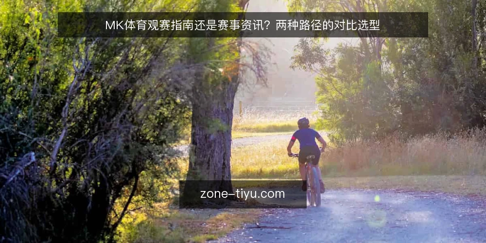 MK体育观赛指南还是赛事资讯？两种路径的对比选型 — 先明确决策标准 配图